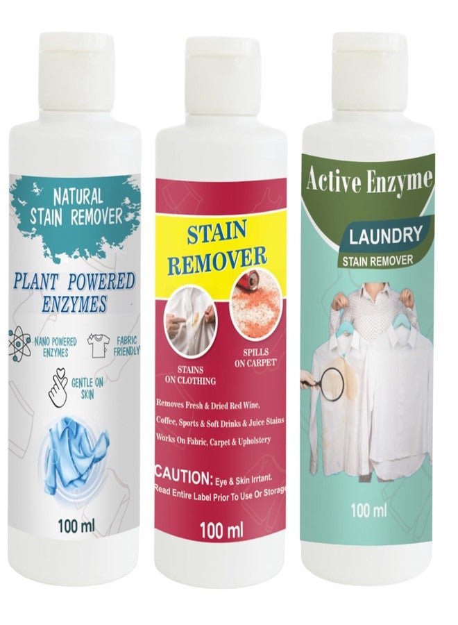 مجموعة مزيلات بقع توفوس، مزيل بقع القمصان، الأحمر والفستق | محلول تنظيف متعدد الأسطح للملابس والأقمشة والمفروشات (100 غرام لكل عبوة) - Image 1